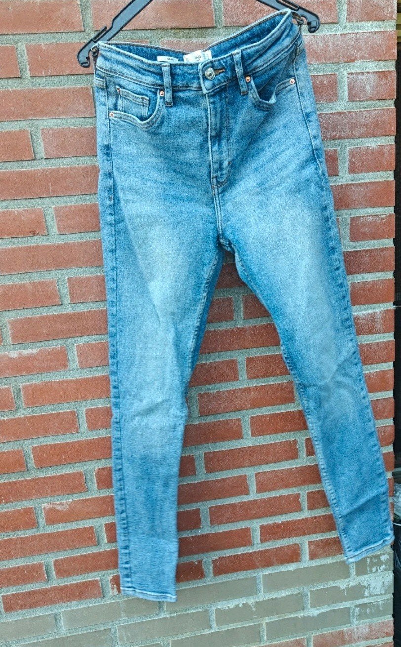 MNG Denim Soho spijkerbroek dames maat 38, MNG Denim Soho, Blauw, Ophalen of Verzenden, W30 - W32 (confectie 38/40)