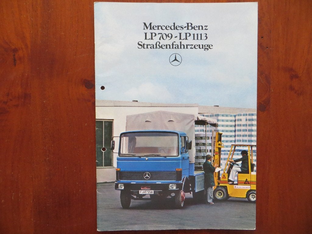 Mercedes-Benz LP709-LP1113 Strassenfahrzeuge (febr. 1979), Ophalen of Verzenden, Nieuw, Mercedes