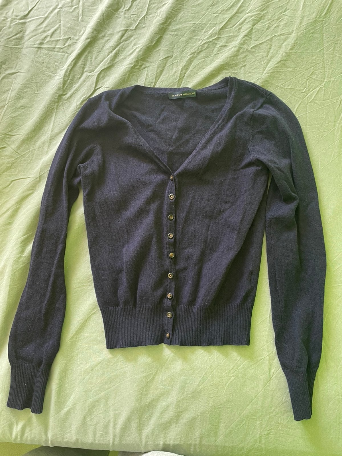 Brandy melville vestje, Kleding | Dames, Truien en Vesten, Verzenden, Zo goed als nieuw, Maat 36 (S), Blauw