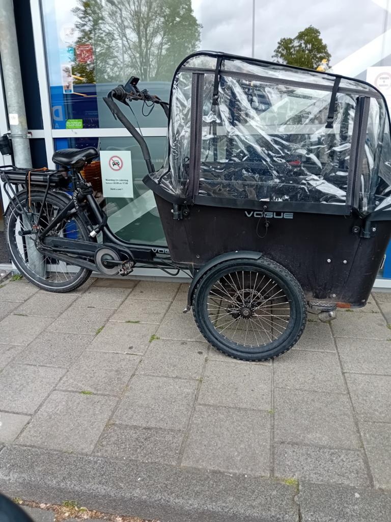 Vogue BAKFIETS  middenmotor befang, Ophalen of Verzenden, 4 kinderen of meer