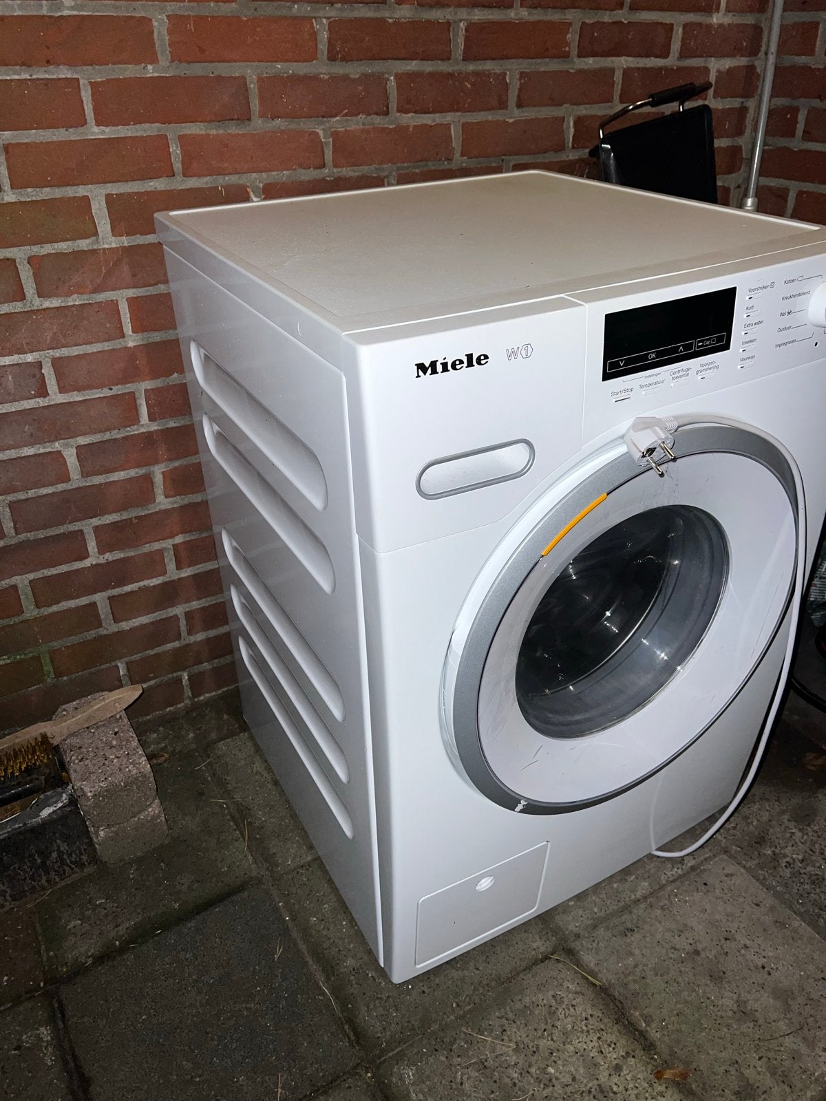 Miele W1 Wasmachine - Zo goed als nieuw, Witgoed en Apparatuur, Ophalen, 1200 tot 1600 toeren, 8 tot 10 kg, Zo goed als nieuw