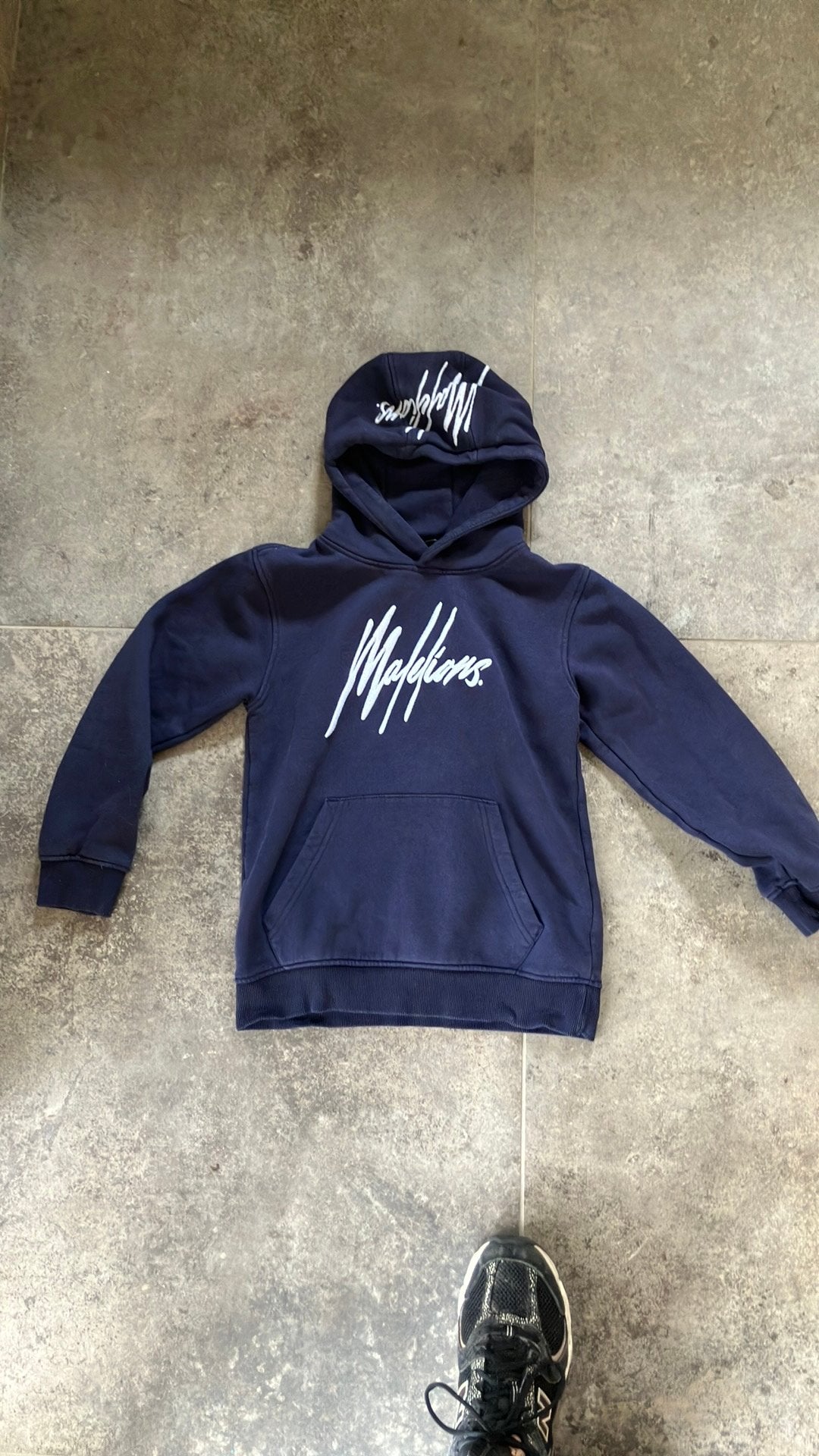Malelions hoodie maat 140, Ophalen of Verzenden, Zo goed als nieuw, Jongen of Meisje, Trui of Vest