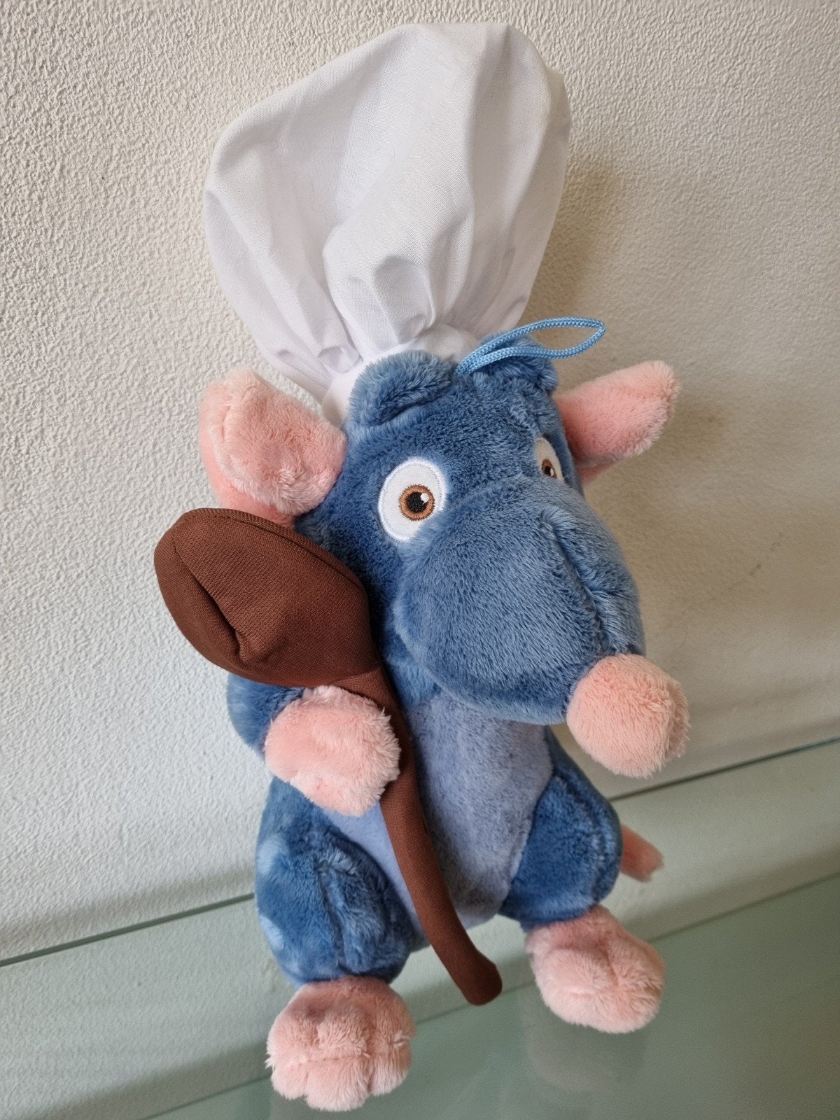 Orig,Disney, RATATOUILLE REMY"KOK/MUTS/POLLEPEL,40cm,Inwst!, Muis, Disney, Disney, Blauw