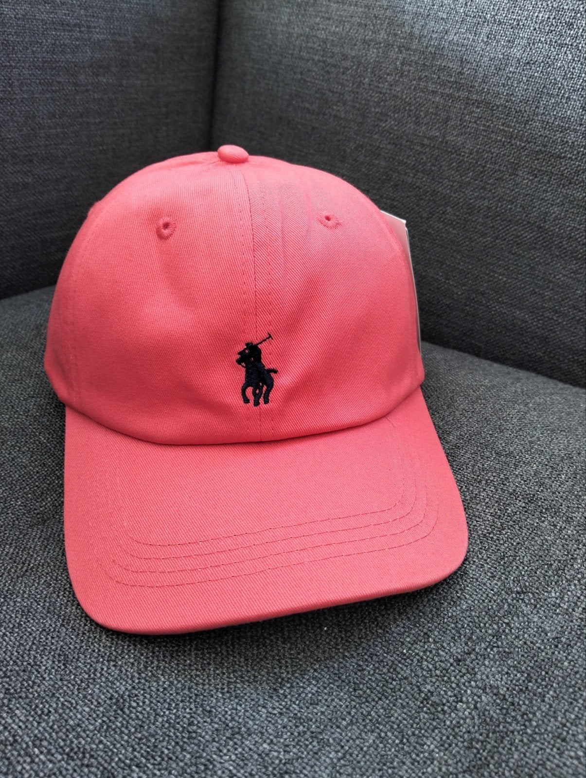 Nieuwe Polo Ralph Lauren pet - Koraalrood, Polo Ralph Lauren, Verzenden, Nieuw, One size fits all
