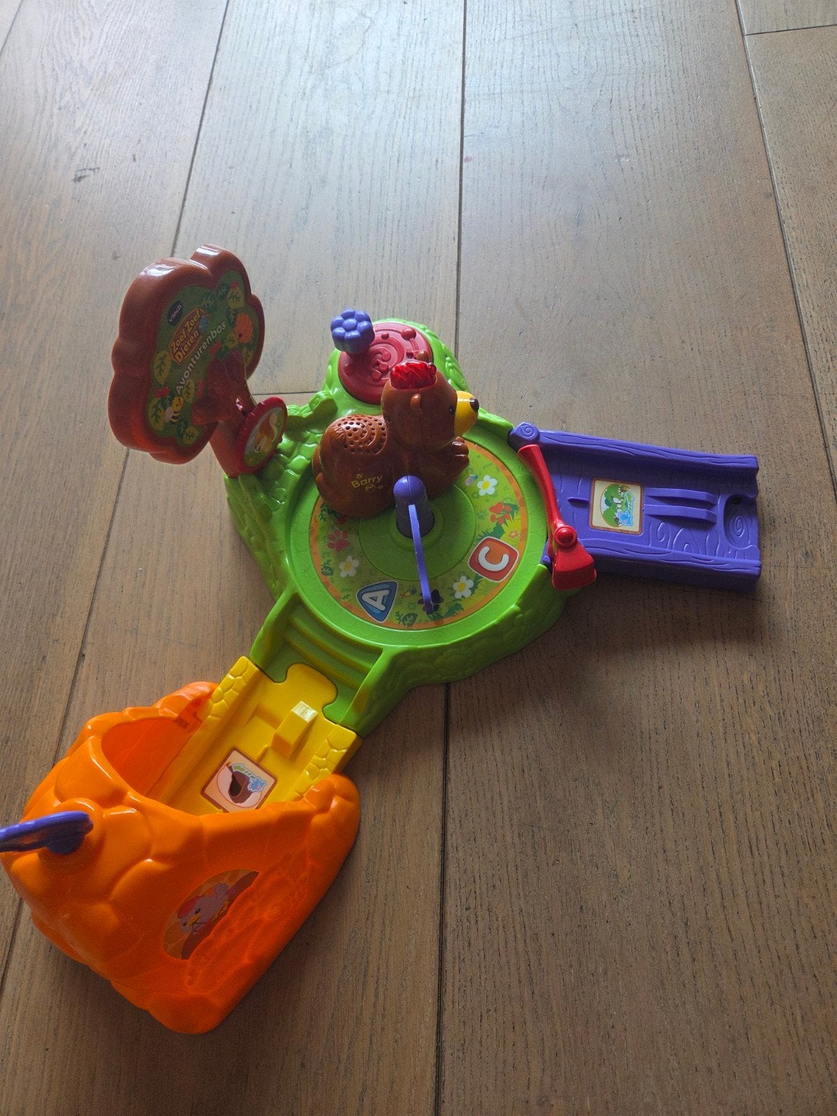 VTech Zoef Zoef Barry de beer Speelset, Ophalen of Verzenden, Gebruikt, Overige typen, Met geluid