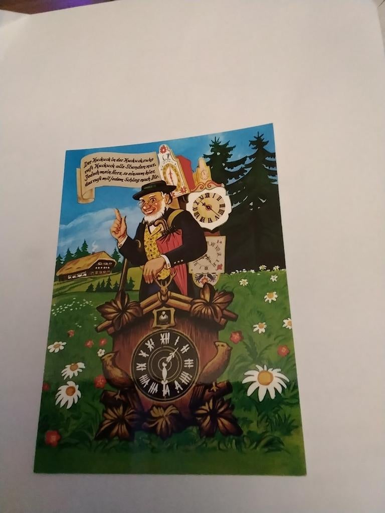 KOEKOEKSKLOK UIT HET ZWARTE WOUD, Ophalen of Verzenden