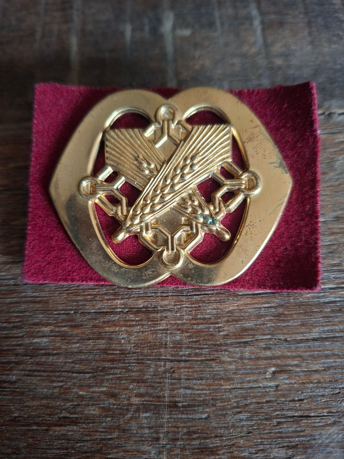militaire Nederlandse baret embleem, Ophalen of Verzenden, Landmacht, Nederland, Embleem of Badge
