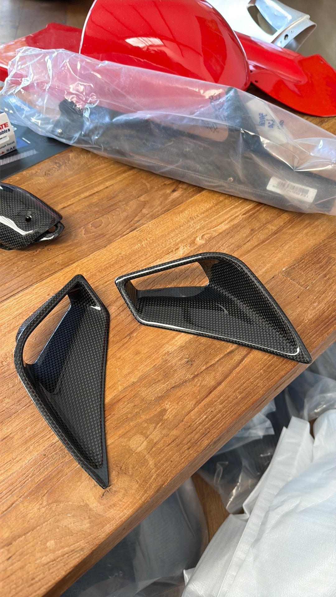 Carbon Seat Air intake Ducati 848 1098 1198, Ophalen of Verzenden, Nieuw