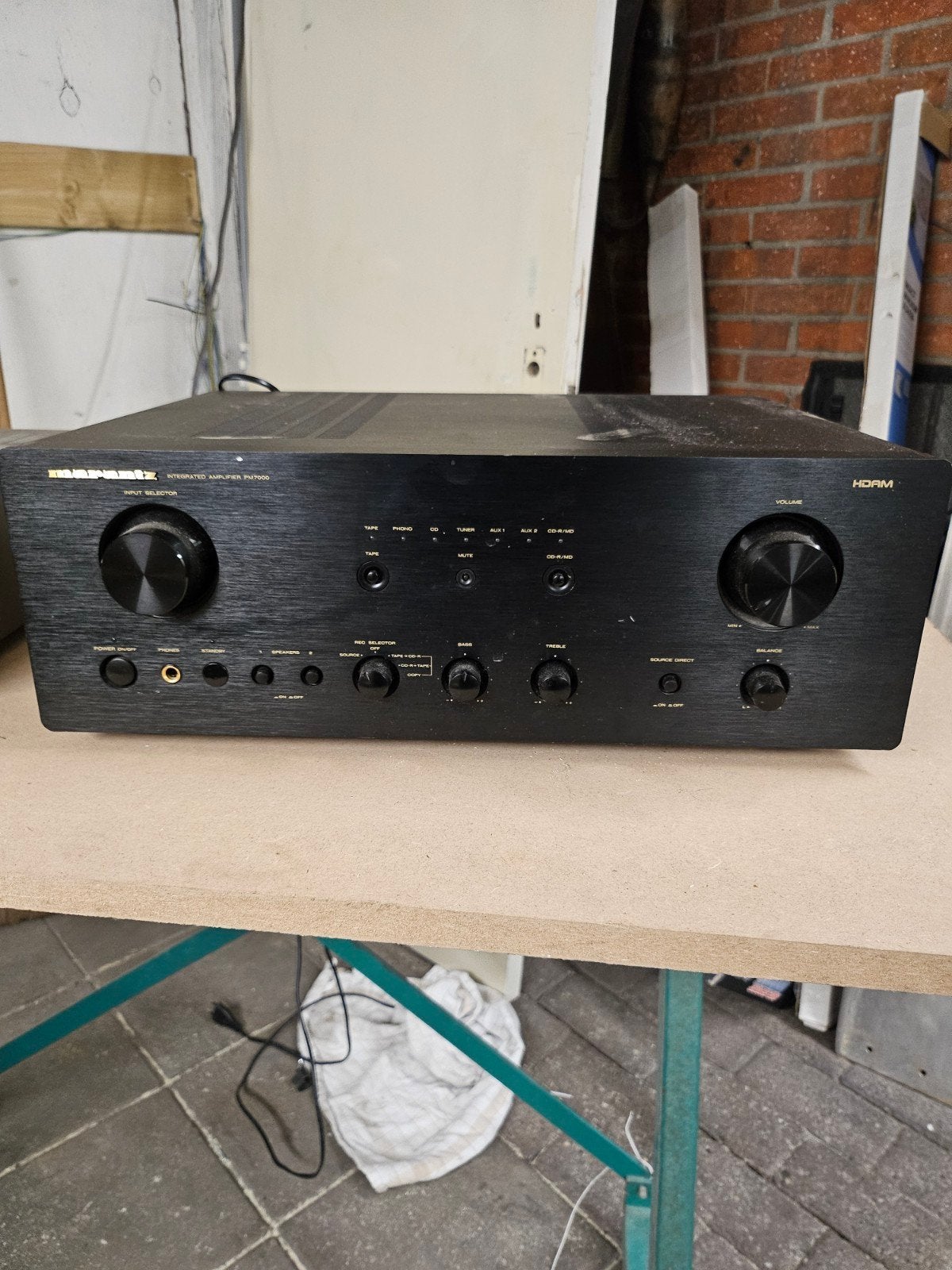 Marantz PM7000/N1B, Marantz, Gebruikt, Ophalen of Verzenden, 60 tot 120 watt