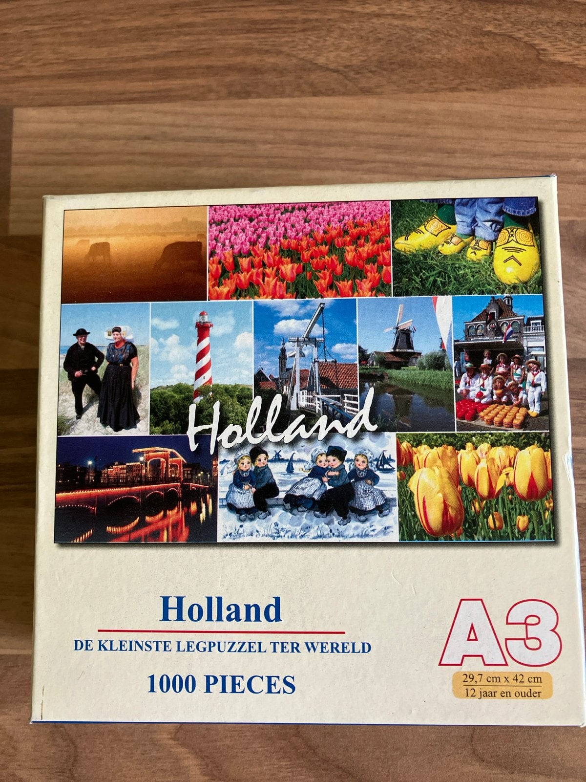 Holland: De Kleinste Legpuzzel Ter Wereld - 1000 Stukjes, Ophalen of Verzenden, 500 t/m 1500 stukjes, Gebruikt, Legpuzzel