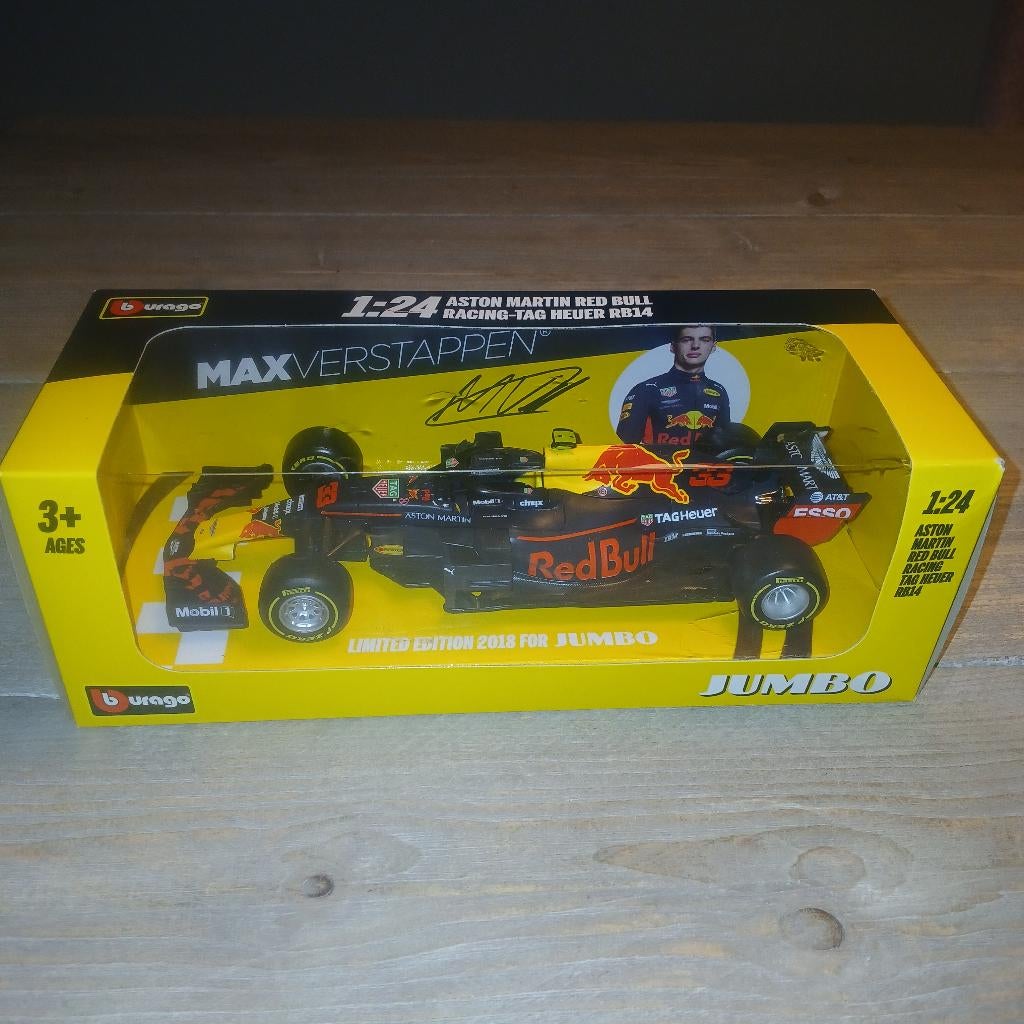 1:24 Aston Martin Red Bull auto, Ophalen of Verzenden, Nieuw, Auto, Overige merken