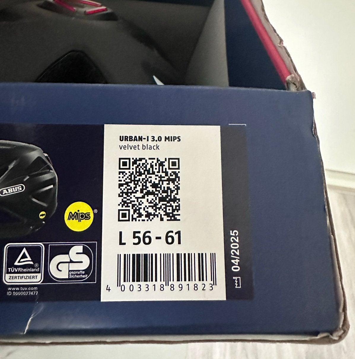 Nieuwe ABUS Urban-I 3.0 MIPS Fietshelm - Maat L (56-61), ., Nieuw, Ophalen of Verzenden, .