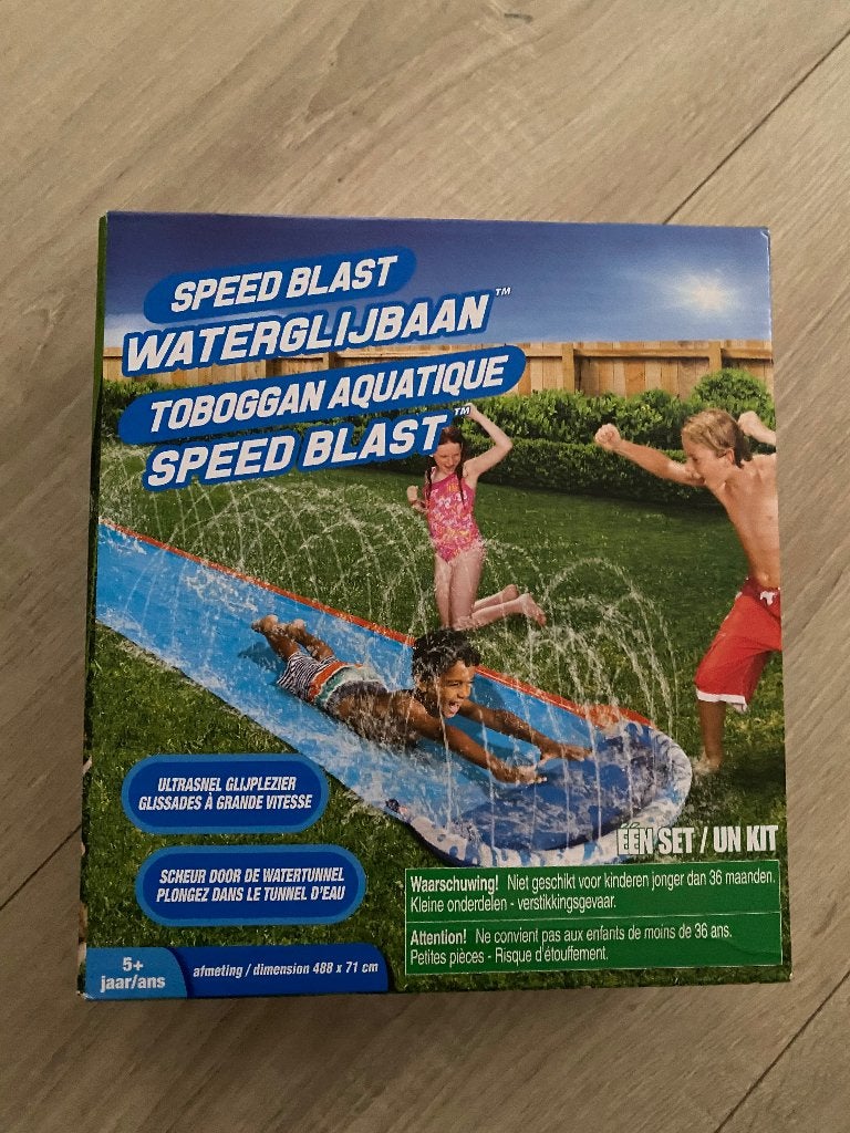 Speed Blast waterglijbaan Nieuw in verpakking, Ophalen, Nieuw, Overige typen