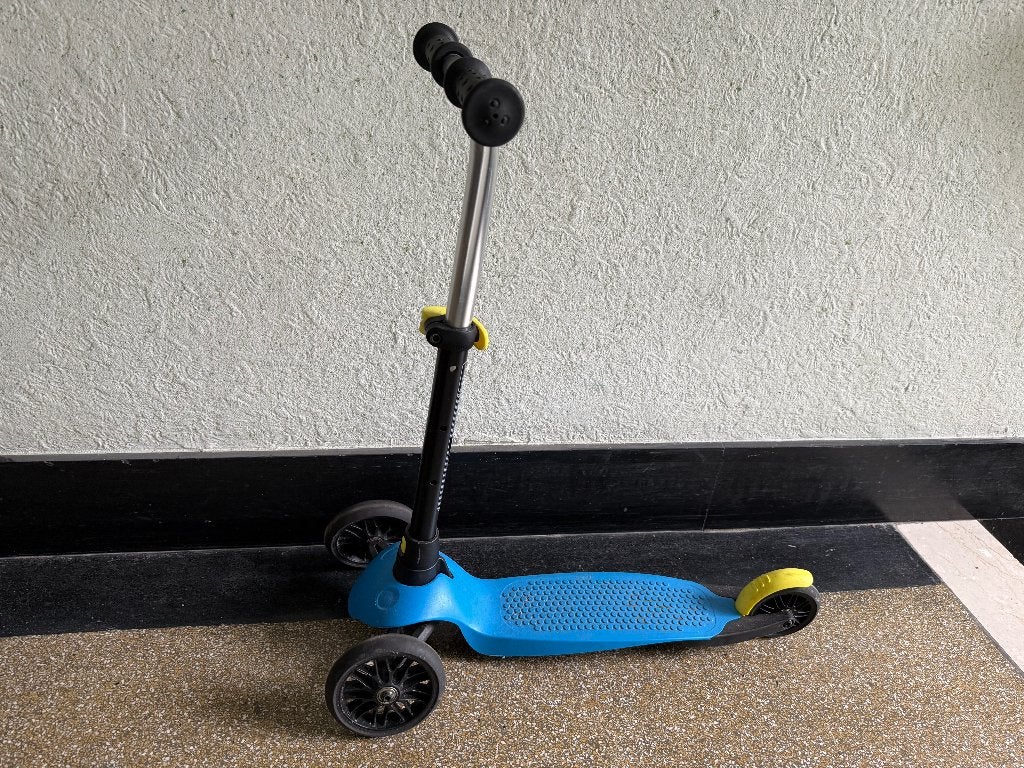 Kinderstep - Blauw (2+ jaar) Oxelo, Ophalen, Zo goed als nieuw, Gewone step, Oxelo