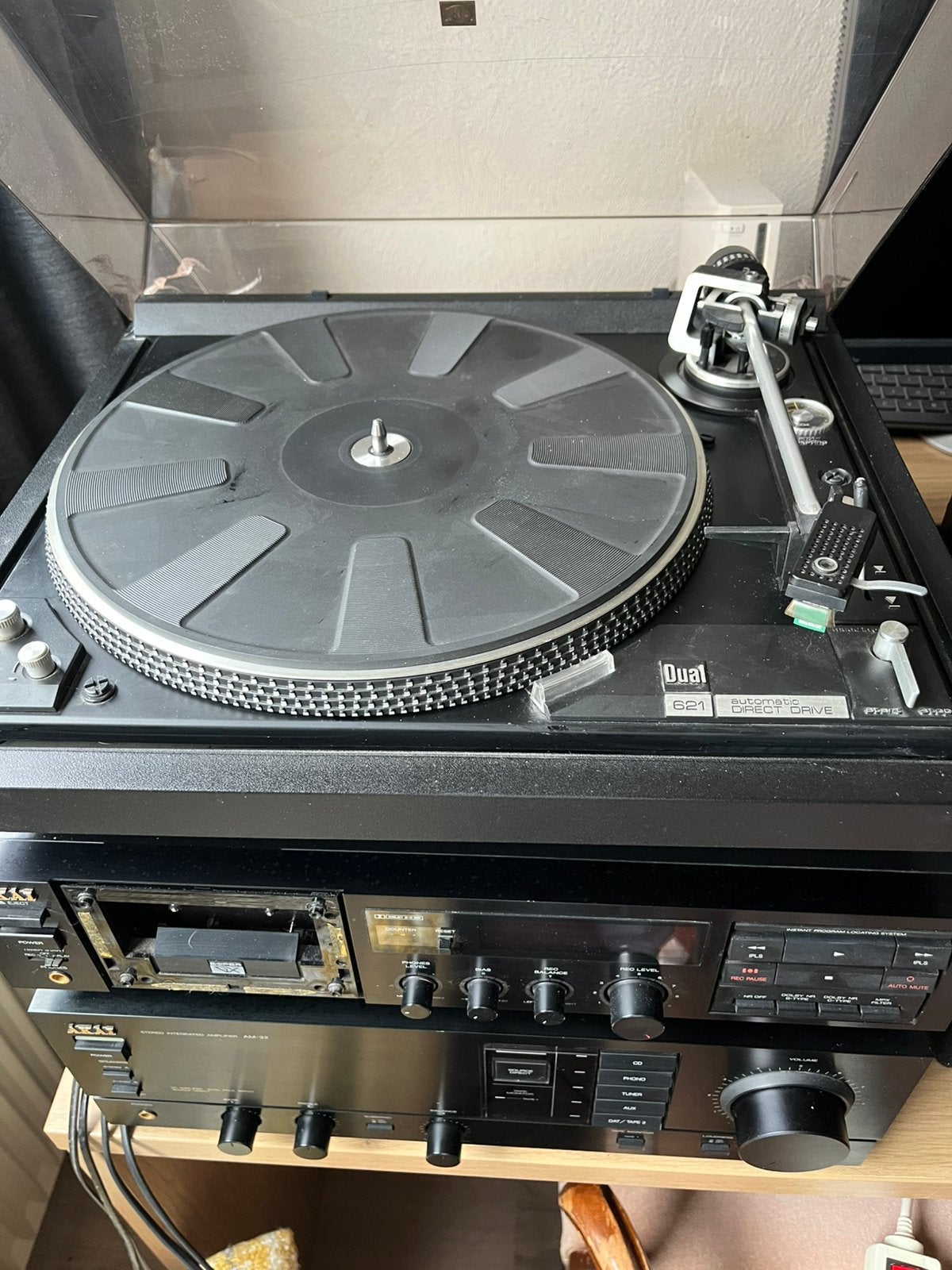 Lotje vintage audio voor de hobbyist, Losse componenten, Niet werkend, Cassettedeck, Ophalen
