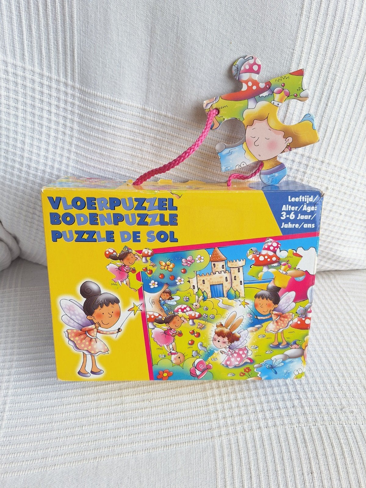 Vloerpuzzel compleet 3-6 jaar, Ophalen of Verzenden, 10 tot 50 stukjes, Gebruikt, 4 tot 6 jaar