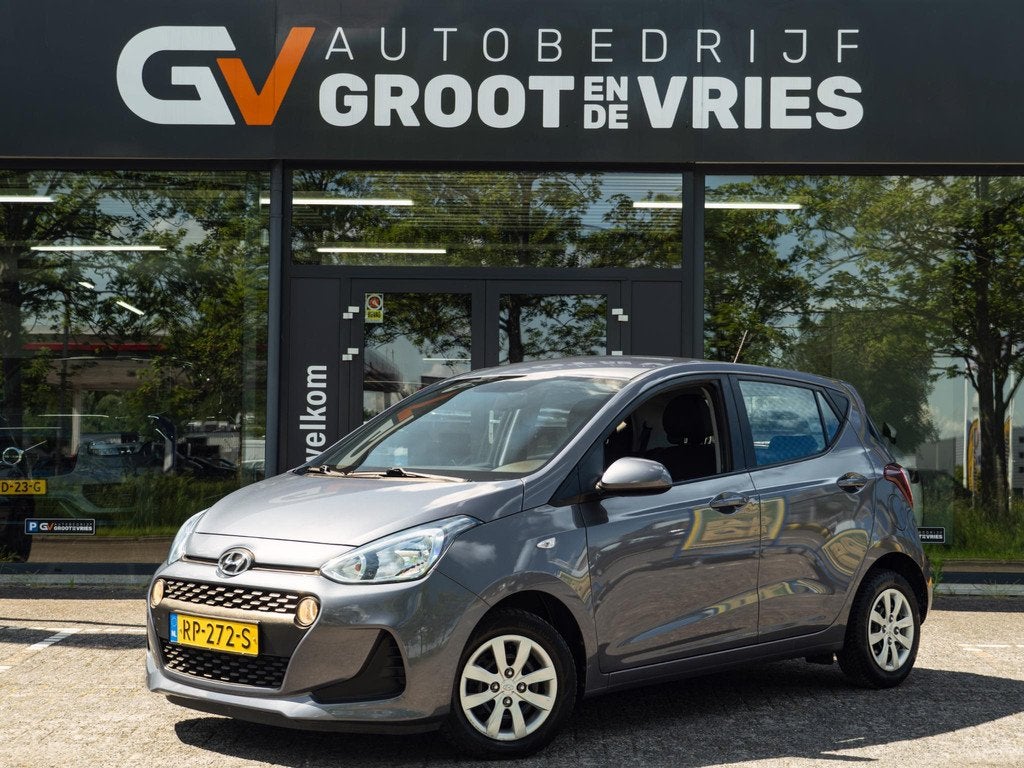 Hyundai i10 1.0i Comfort Orig NL|CarPlay|Cruise|Navi, Voorwielaandrijving, Euro 5, Stof, Gebruikt
