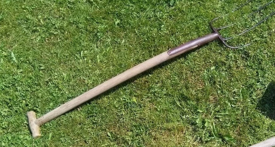 tuingereedschap : Grote vork, Tuin en Terras, Ophalen of Verzenden, Gebruikt, Vork, Onbekend