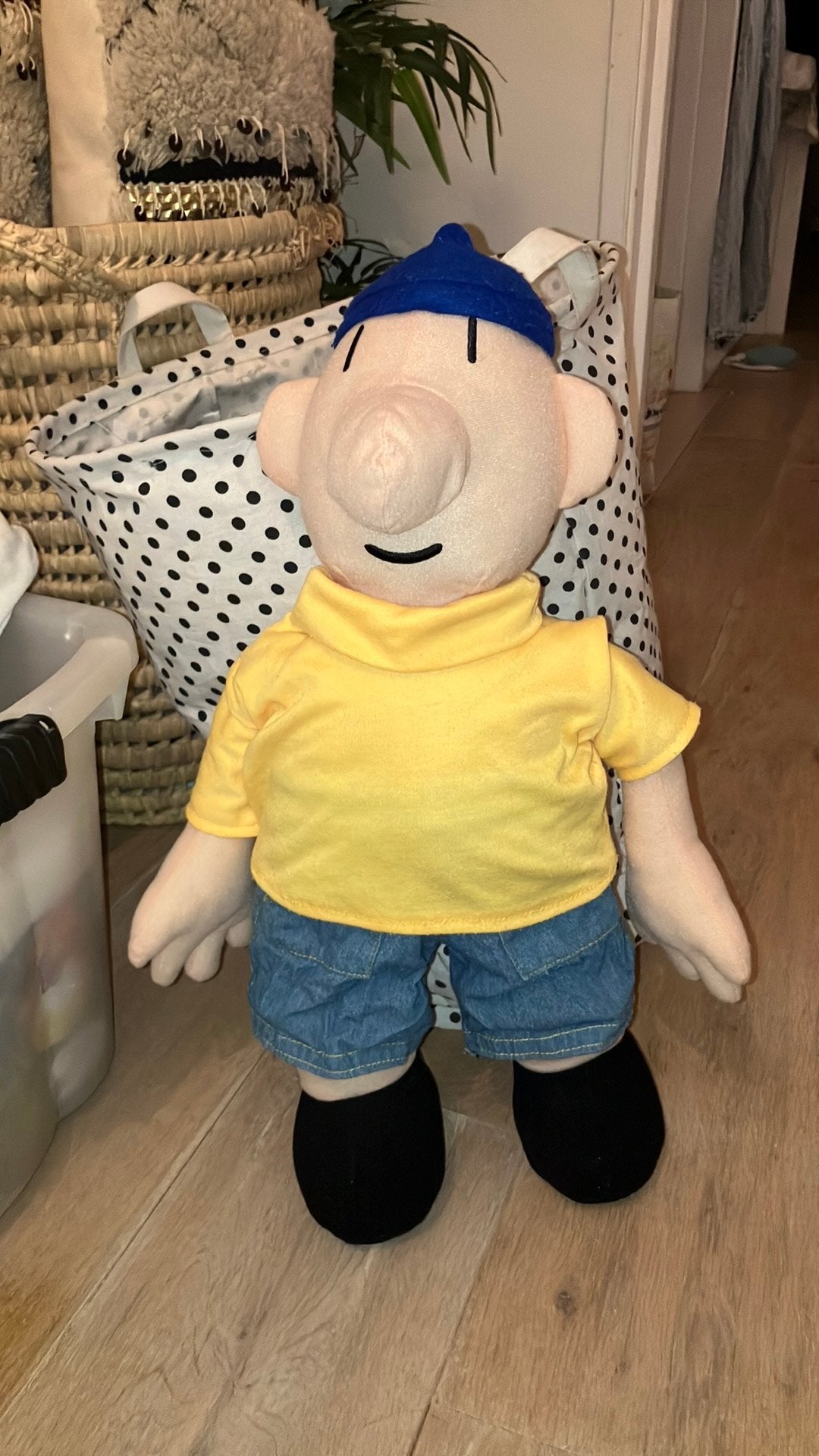 Buurman & buurman knuffel groot, Gebruikt, Overige typen, Ophalen of Verzenden, Middelgroot (20 tot 80 cm)