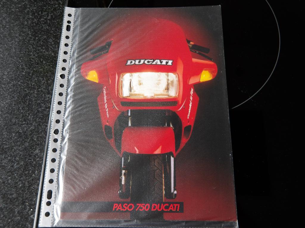 Folder Ducati Paso 750, Motoren, Verzenden, Ducati