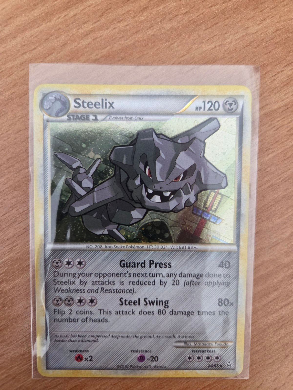Steelix 24/95, Ophalen of Verzenden, Zo goed als nieuw, Losse kaart