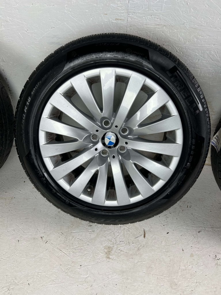 Originele BMW 5 6-Serie velgen 18" 5x120 Style 254 winterset, Auto-onderdelen, Banden en Velgen, Niet ingevuld, 18 inch, Banden en Velgen