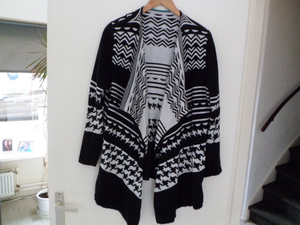 Zwart / Wit vest maat XL, Kleding | Dames, Zwart, Maat 46/48 (XL) of groter, Ophalen of Verzenden, Zo goed als nieuw