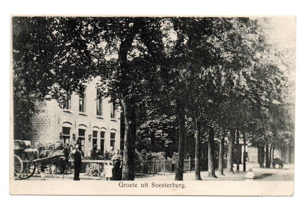 Soesterberg : Groeten uit   1907, Verzenden, Voor 1920, Gelopen, Utrecht