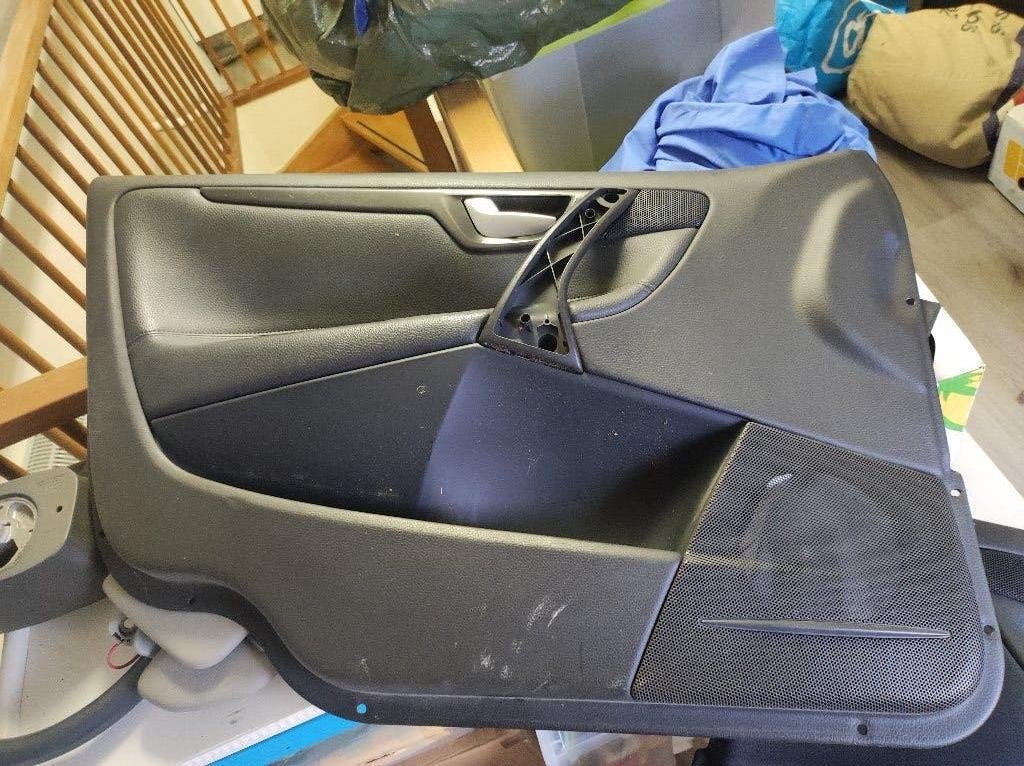 Volvo S60 2007 deurkaarten grijs leer, portierbekleding deur, Auto-onderdelen, Ophalen, Gebruikt, Volvo