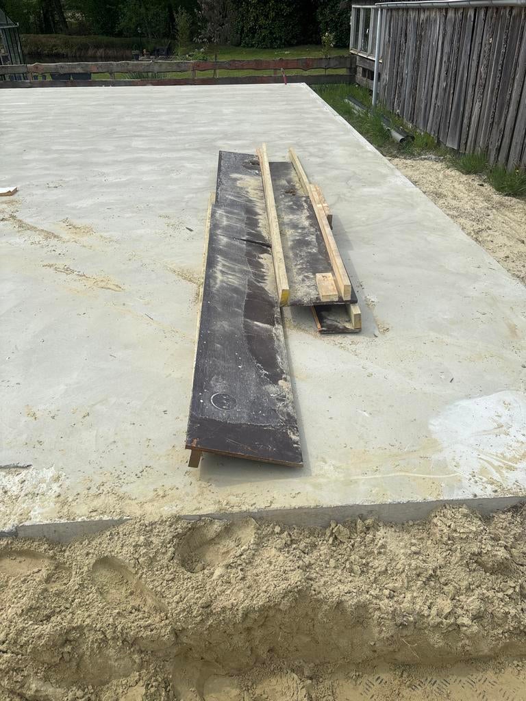 Bekisting, Ophalen, Gebruikt, 25 tot 50 mm, 200 tot 250 cm