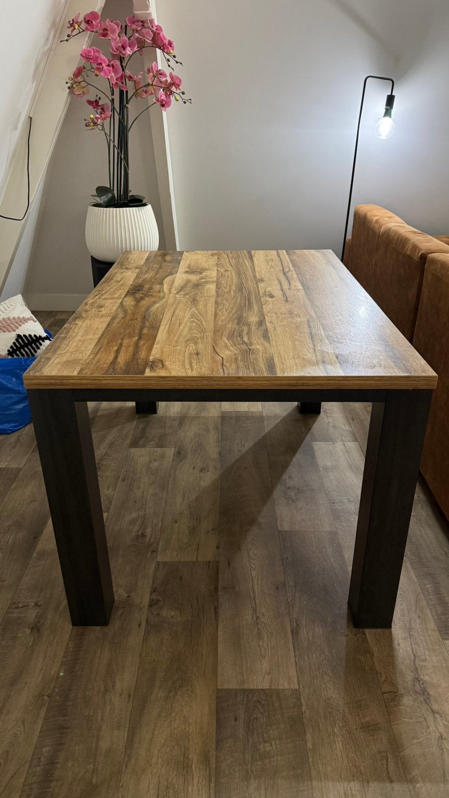 Houten Eettafel L140 x B90 x H75 - Zo goed als nieuw, Ophalen, 100 tot 150 cm, 50 tot 100 cm, Zo goed als nieuw