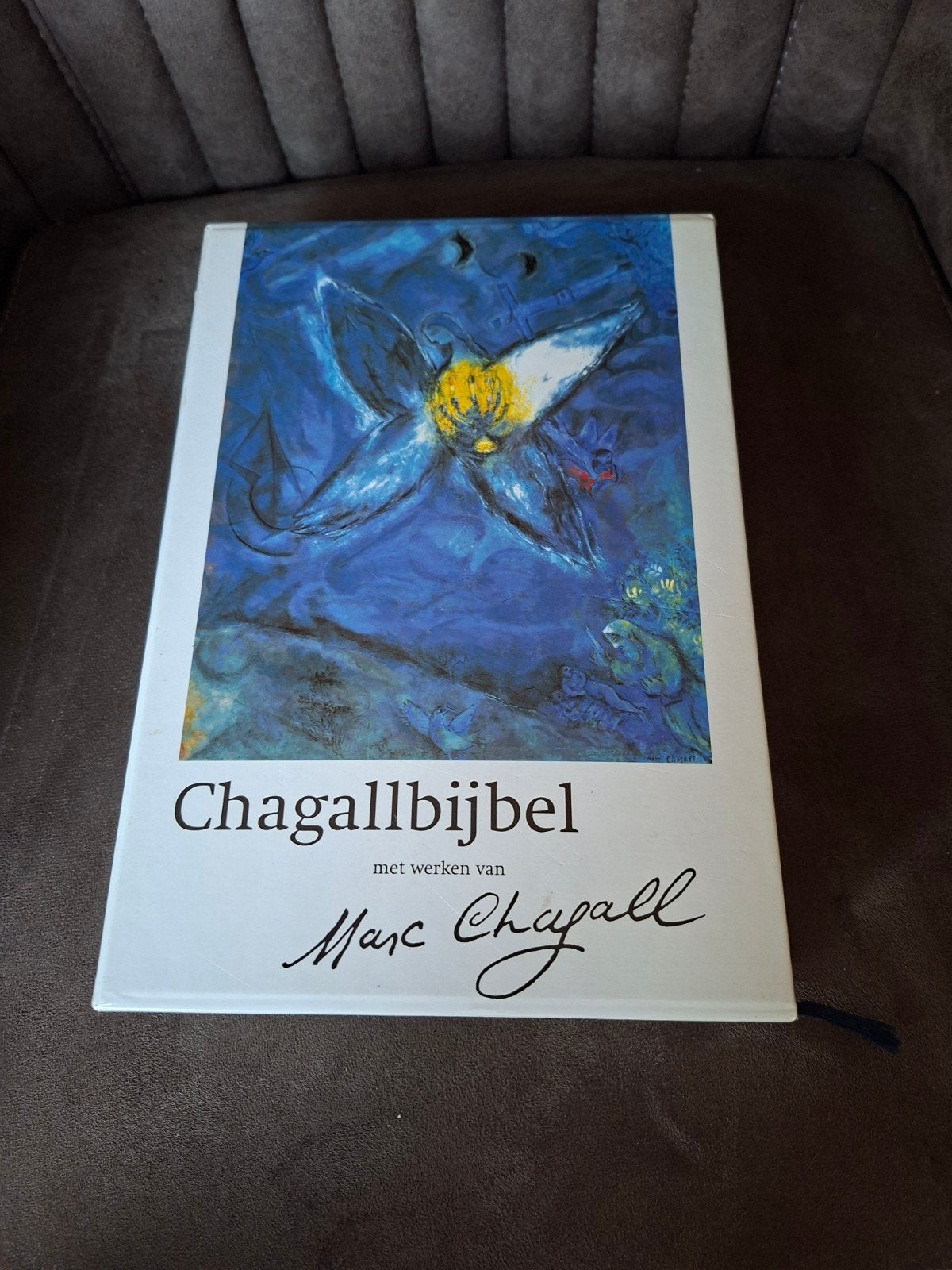 Chagallbijbel met werken van Marc Chagall, Ophalen of Verzenden, Zo goed als nieuw, Marc Chagall, Christendom | Katholiek