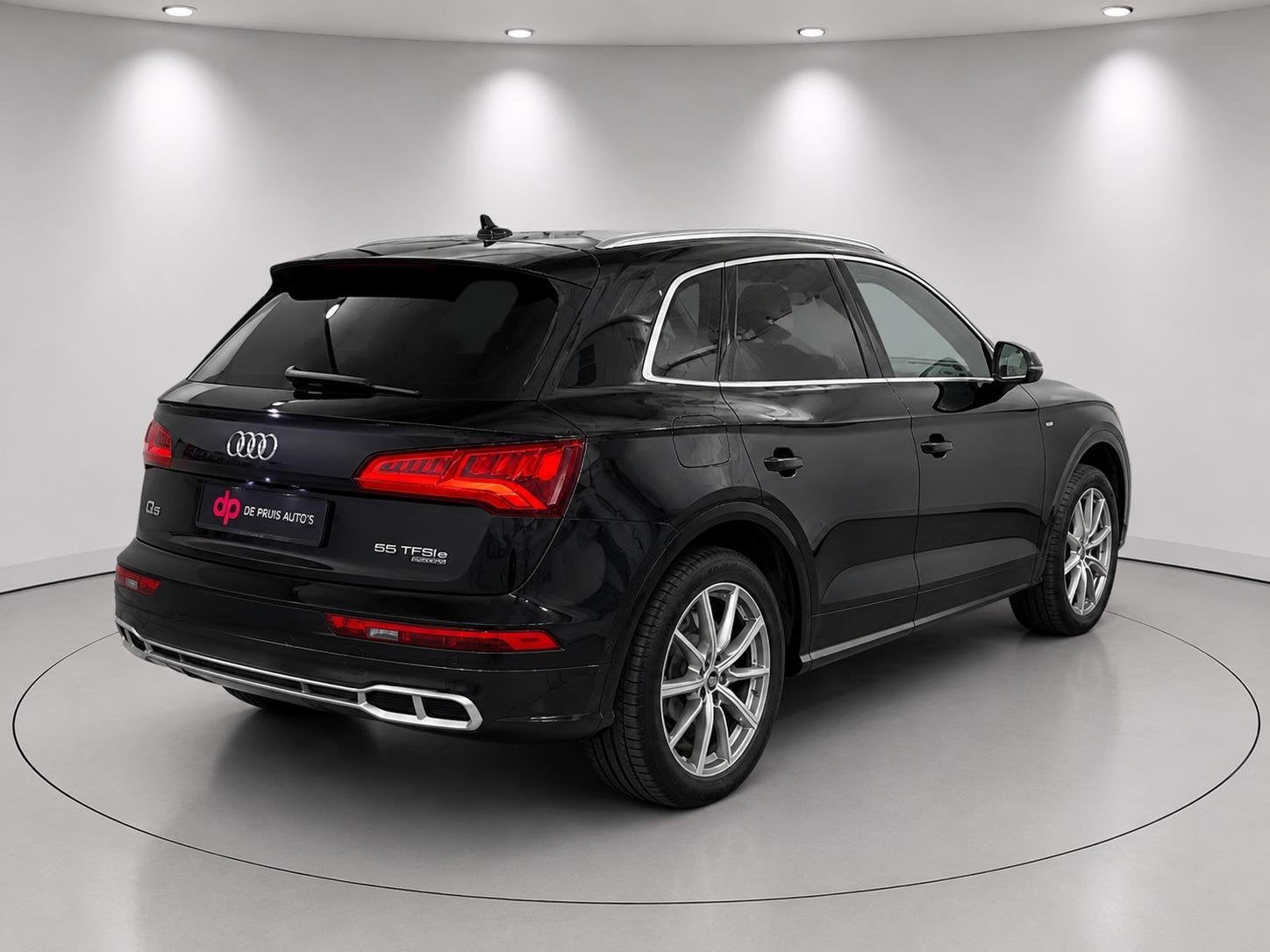 Audi Q5 55 TFSI e quattro S line SOH94% S Edition MATRIX LED, Auto's, Automaat, 4 cilinders, Zwart, Plug-in hybride