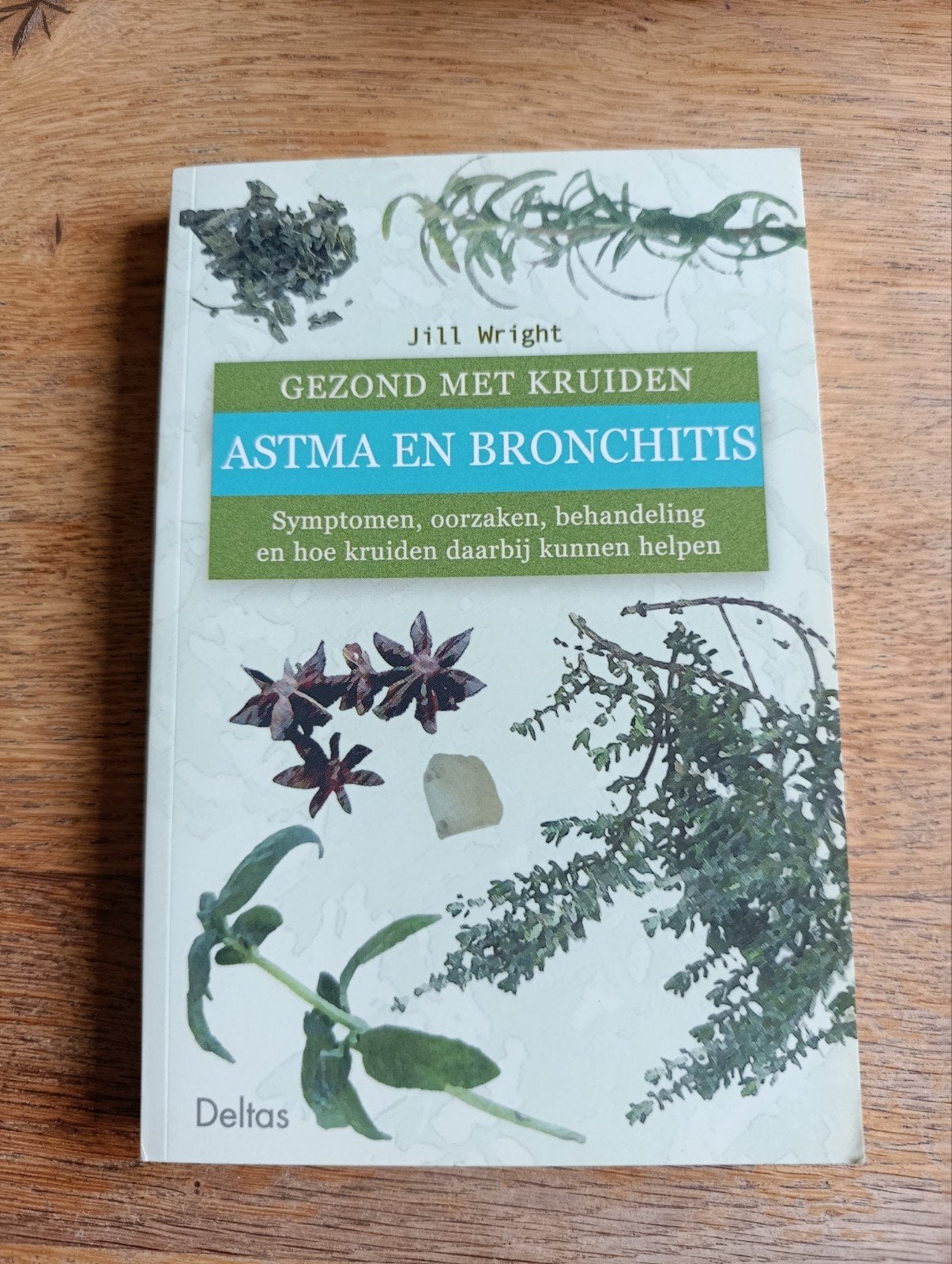 Gezond met kruiden, Astma en bronchitis, Jill Wright, Ophalen of Verzenden, Overige onderwerpen, Instructieboek
