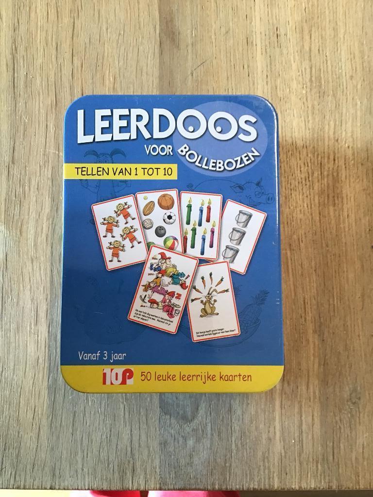 Leerdoos voor bollebozen, Ophalen of Verzenden, Gebruikt