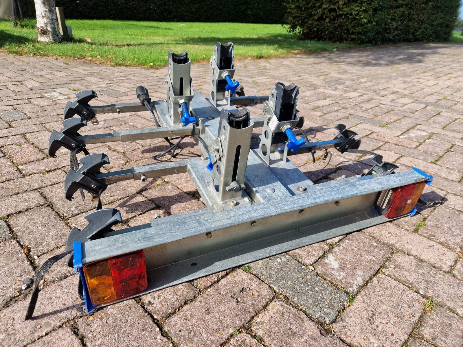 Twinny Load fietsendrager voor 4 fietsen, Ophalen, 3 fietsen of meer, Trekhaakdrager