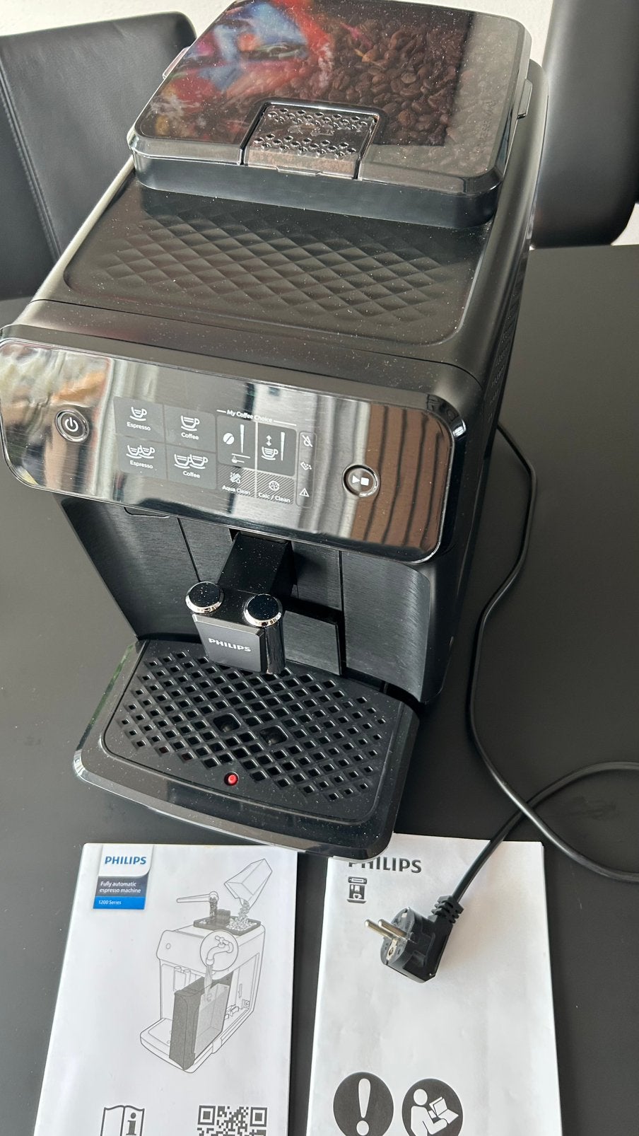 Philips 1200 serie ful automatische koffiemachine, Witgoed en Apparatuur, 10 kopjes of meer, Ophalen of Verzenden, Zo goed als nieuw