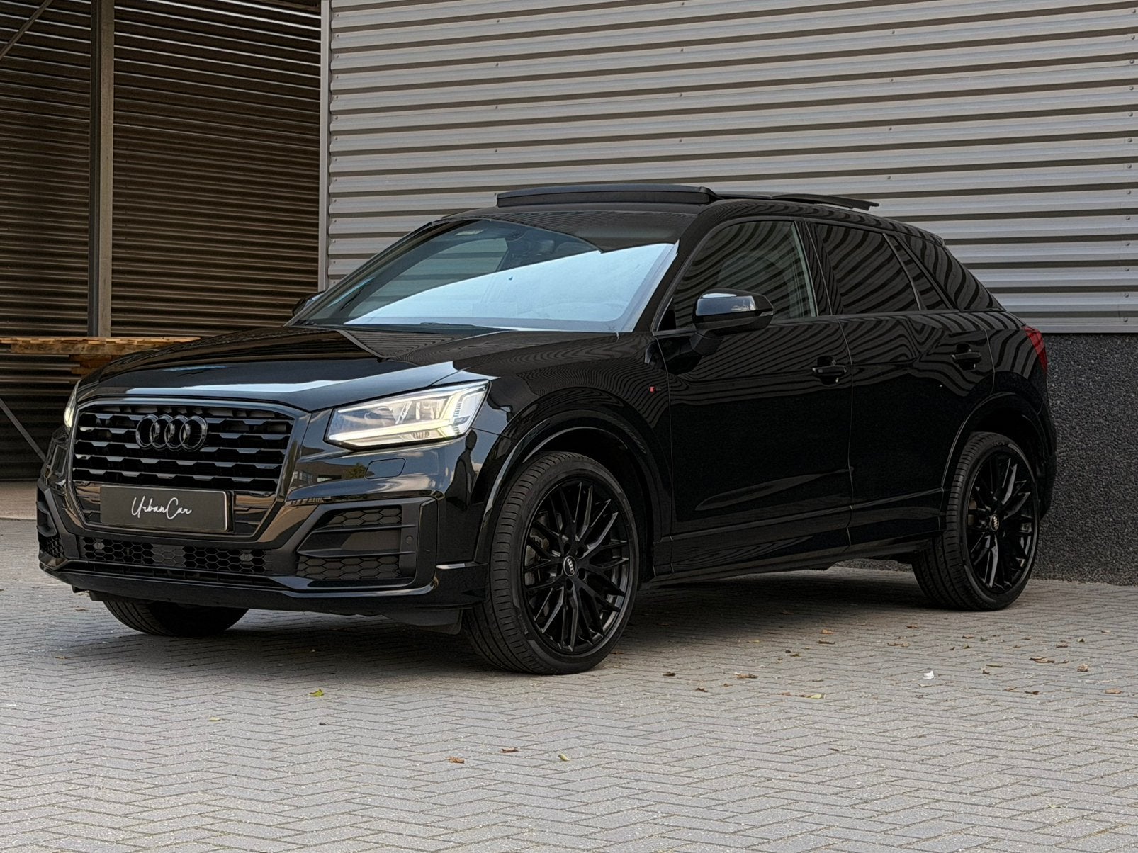 Audi Q2 1.4 TFSI/VOL OPTIE/PANO/VIRTUAL/TOPSTAAT/AUT/3xS-lin, Auto's, 4 cilinders, Zwart, Geïmporteerd, 1500 kg