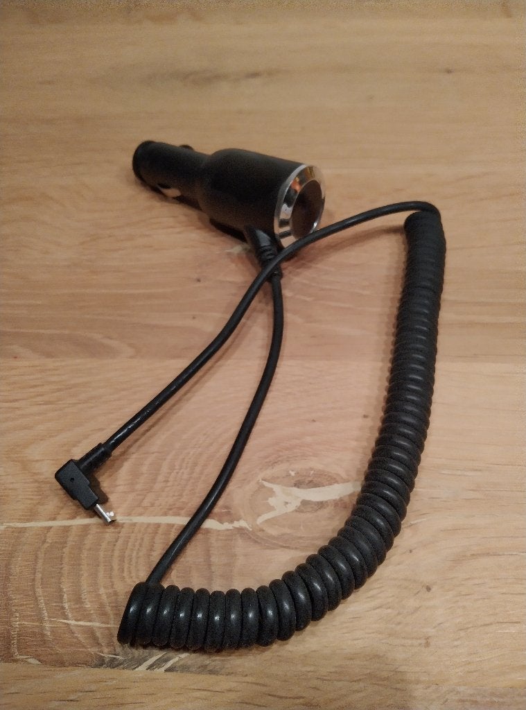 BlackBerry telefoon lader - auto - micro usb, Telecommunicatie, Ophalen of Verzenden, Zo goed als nieuw, Overige merken, Autolader