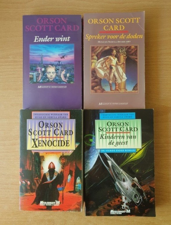 Orson Scott Card - Ender 1 t/m 4, Verzenden, Gelezen, Orson Scott Card