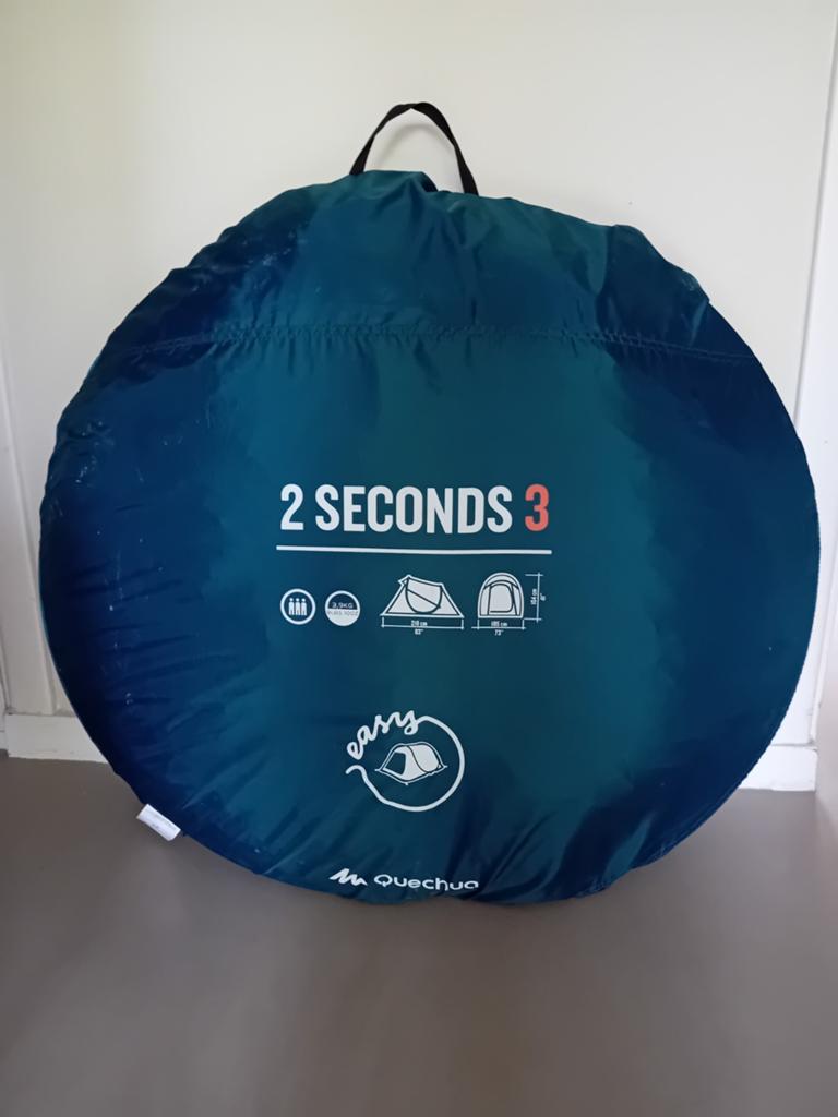 Quechua 2seconds 3, Caravans en Kamperen, Tenten, Ophalen