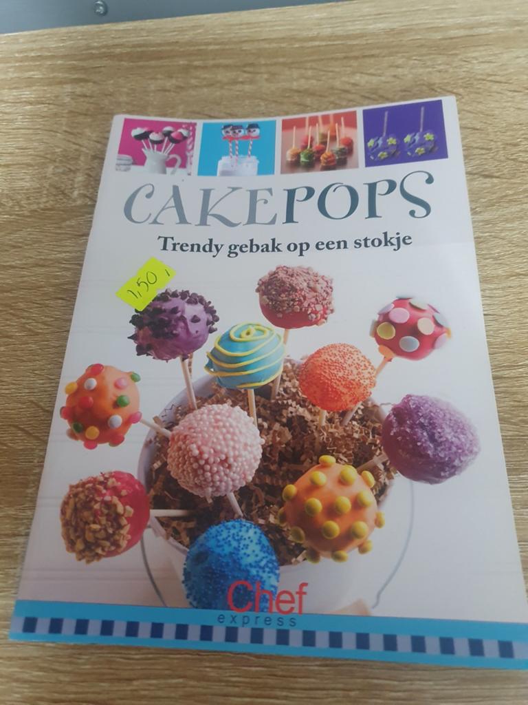 Cake Pops Receptenboekje -, Ophalen of Verzenden, Nieuw