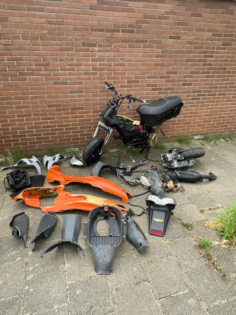 Gilera runner 180cc dd dg zonder papieren mo7 compleet, Ophalen of Verzenden