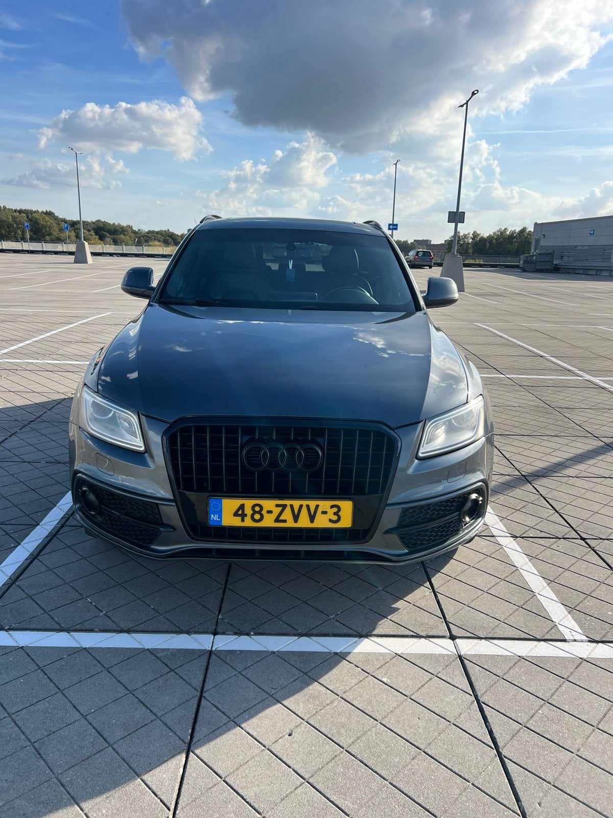Audi Q5 2.0 Tfsi Quattro 165KW Tiptr 2013 Grijs, Auto's, 1730 kg, 4 cilinders, Origineel Nederlands, Vierwielaandrijving