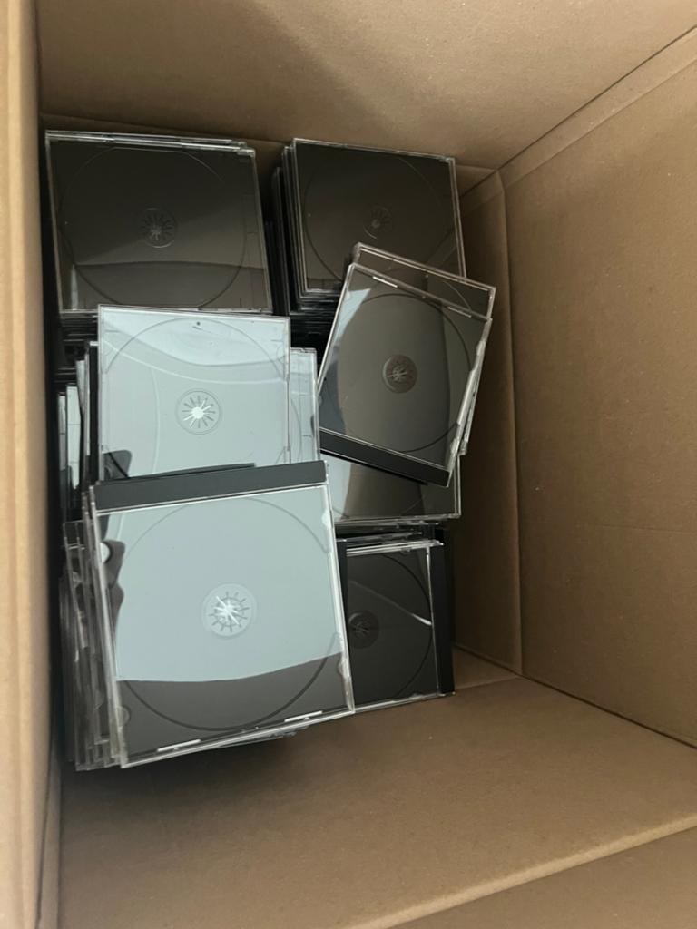 100 stuks nieuwe cd covers, Ophalen, Nieuw, Cd