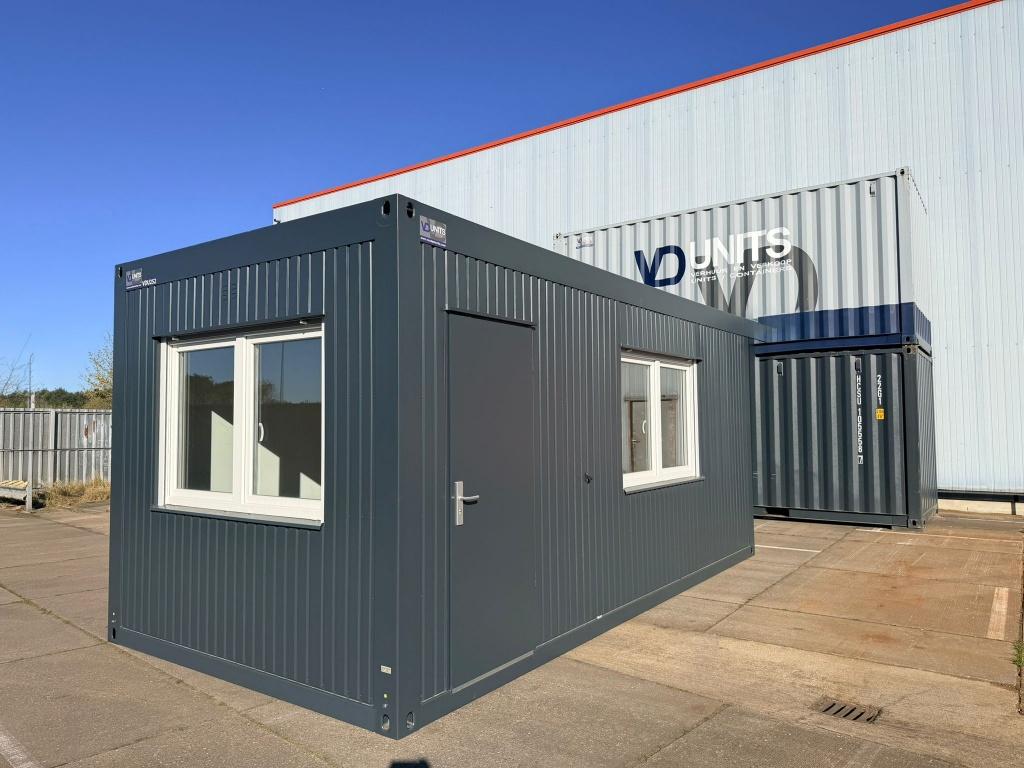 Nieuwe geïsoleerde kantoor unit / container 6m x 3m, Ophalen