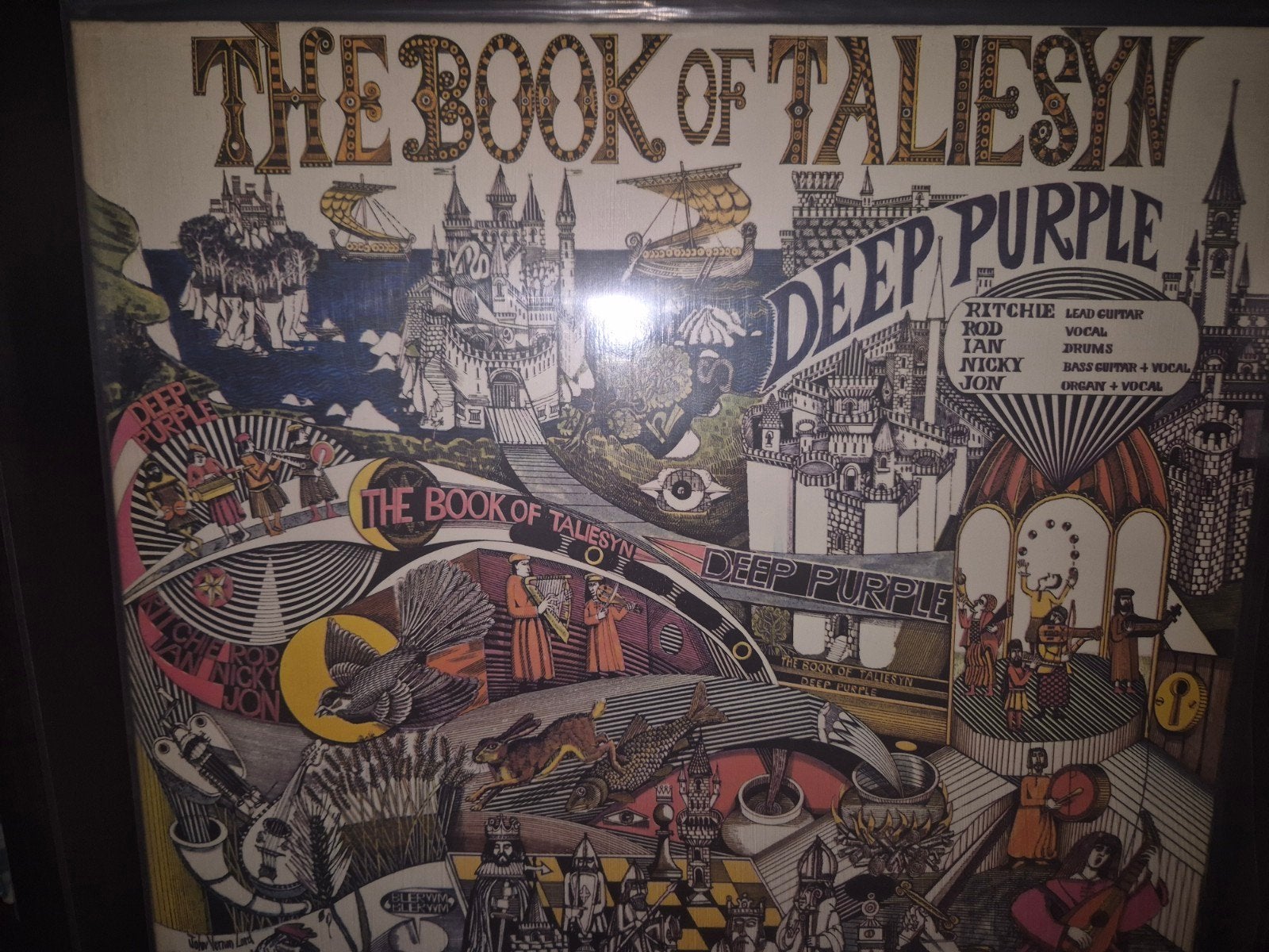 Deep Purple, Cd's en Dvd's, Vinyl | Rock, Gebruikt, Poprock, 12 inch, Ophalen of Verzenden