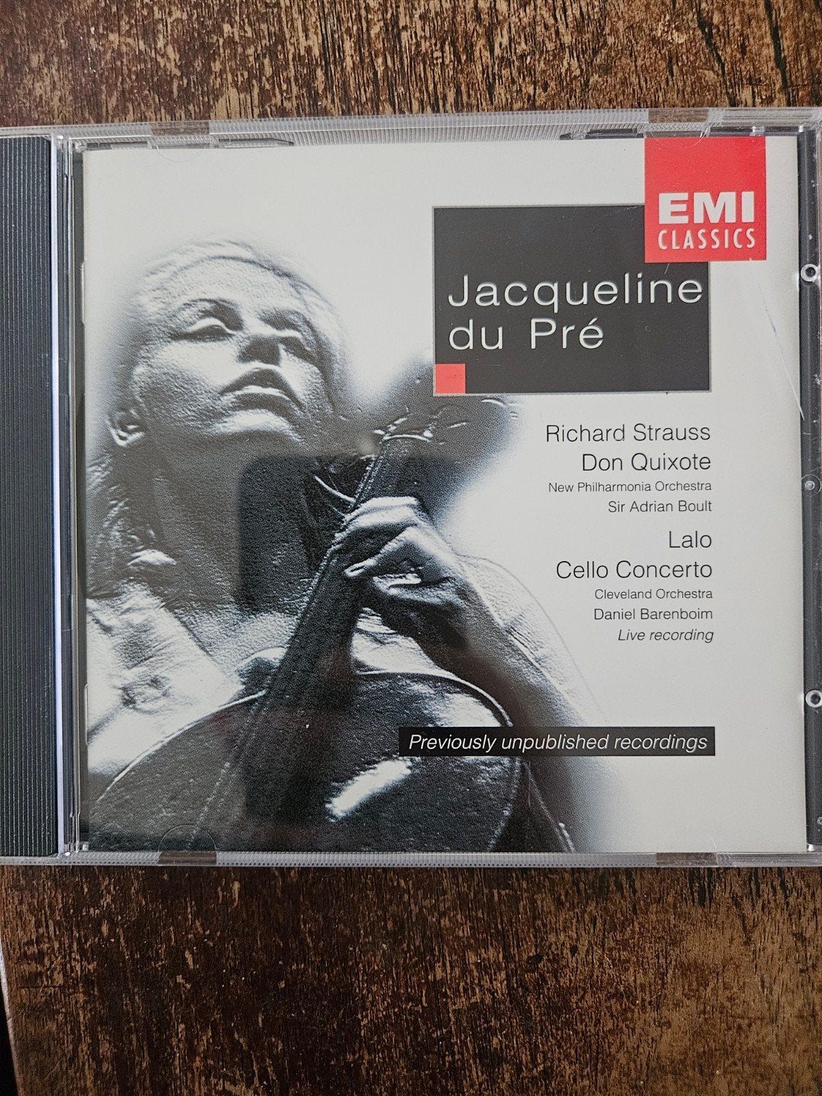 Jacqueline du Pré - Richard Strauss, Lalo (CD), Ophalen of Verzenden, Romantiek, Zo goed als nieuw, Orkest of Ballet