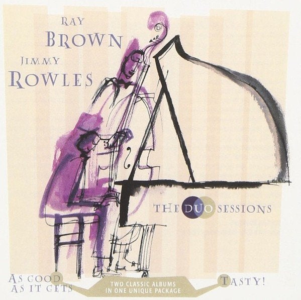 Jimmy Rowles / Ray Brown – The Duo Sessions (2000) 2-CD, Ophalen of Verzenden, Zo goed als nieuw, Jazz, Album