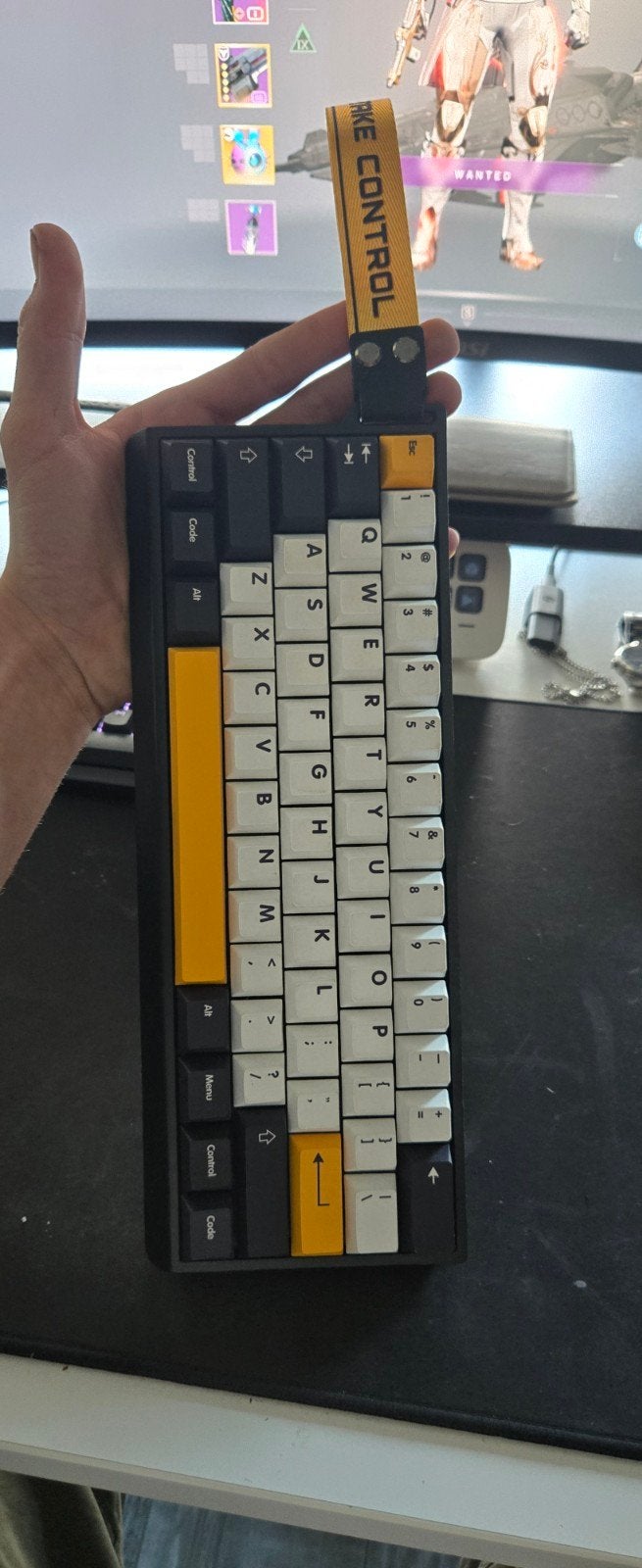 Madlions MAD60HE (Custom) (Aluminium case), Ophalen, Madlions, Zo goed als nieuw, Qwerty